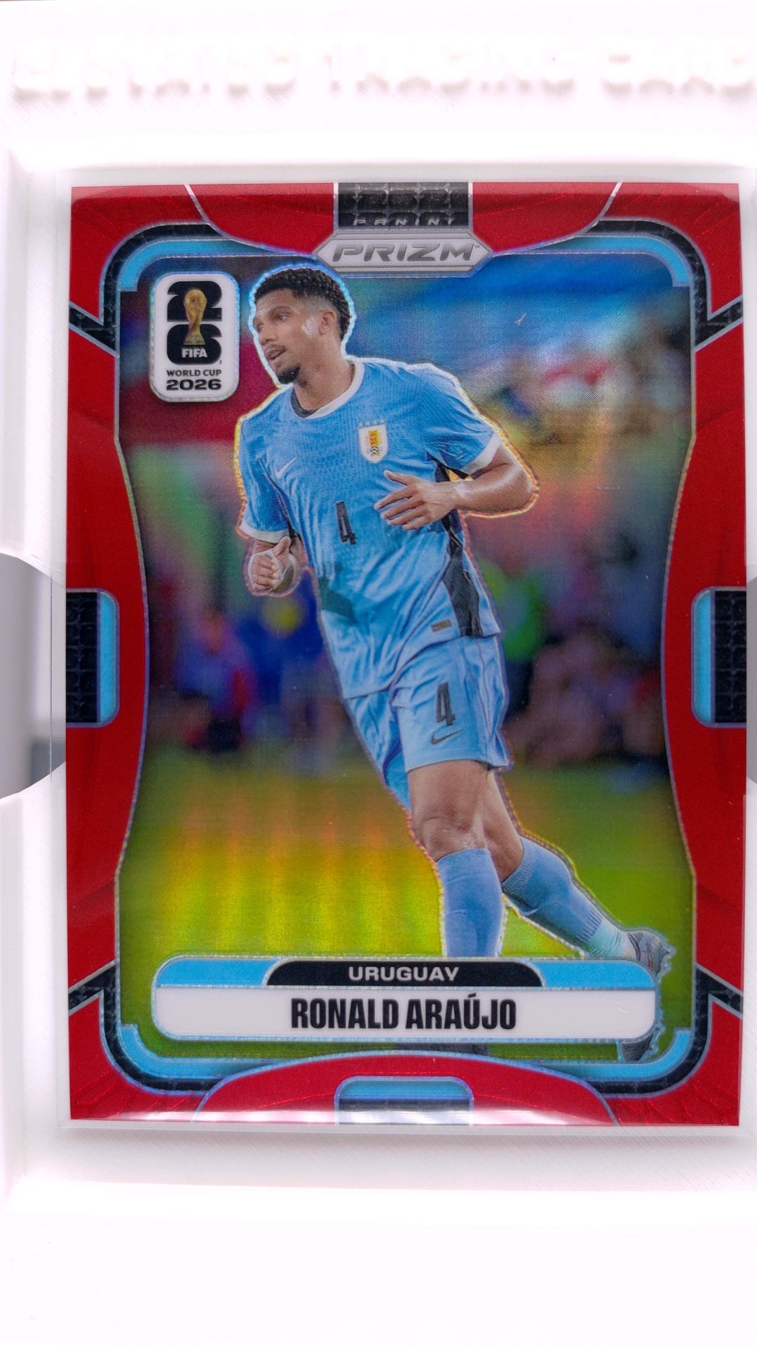 #126 Ronald Araujo Red #48/50 - front