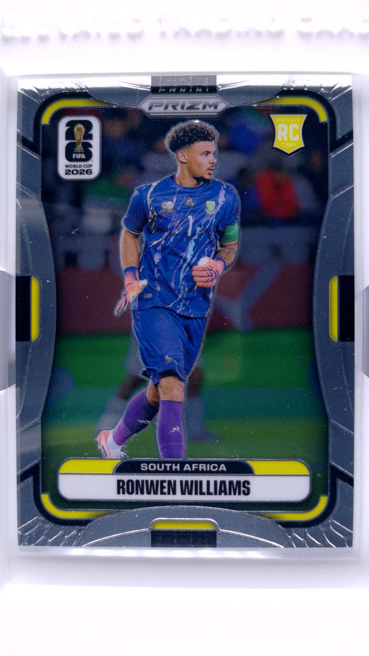 2026 Panini Prizm FIFA World Cup Soccer Ronwen Williams #409 — Front