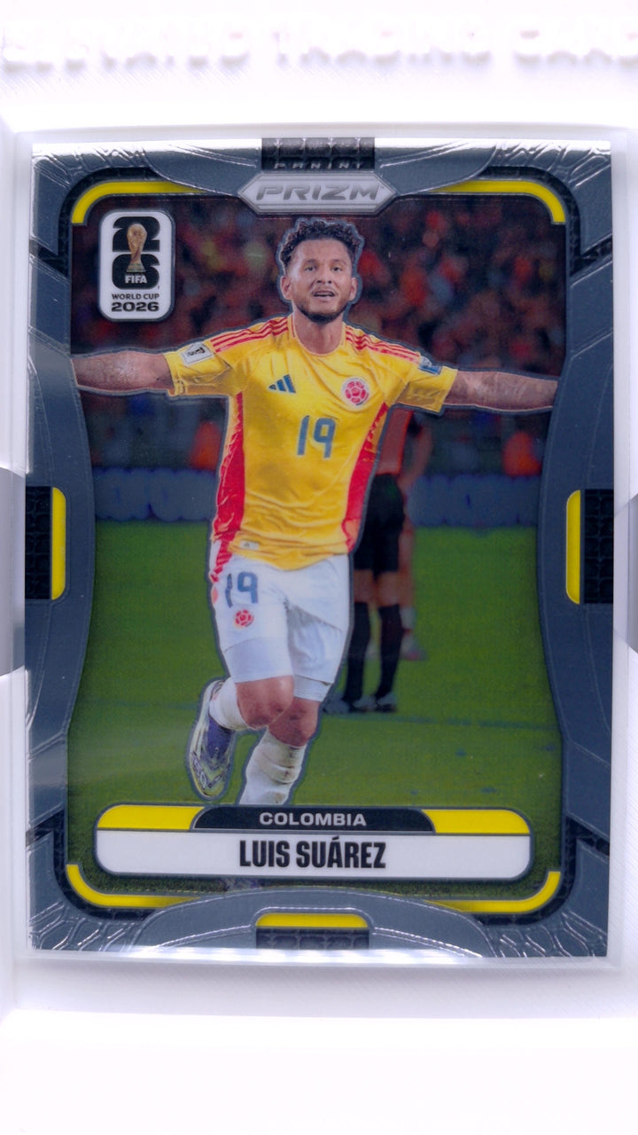 2026 Panini Prizm FIFA World Cup Soccer Luis Suarez (COL) #186 — Front