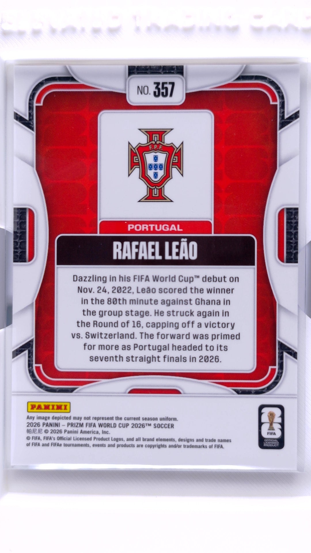 #357 Rafael Leao - back