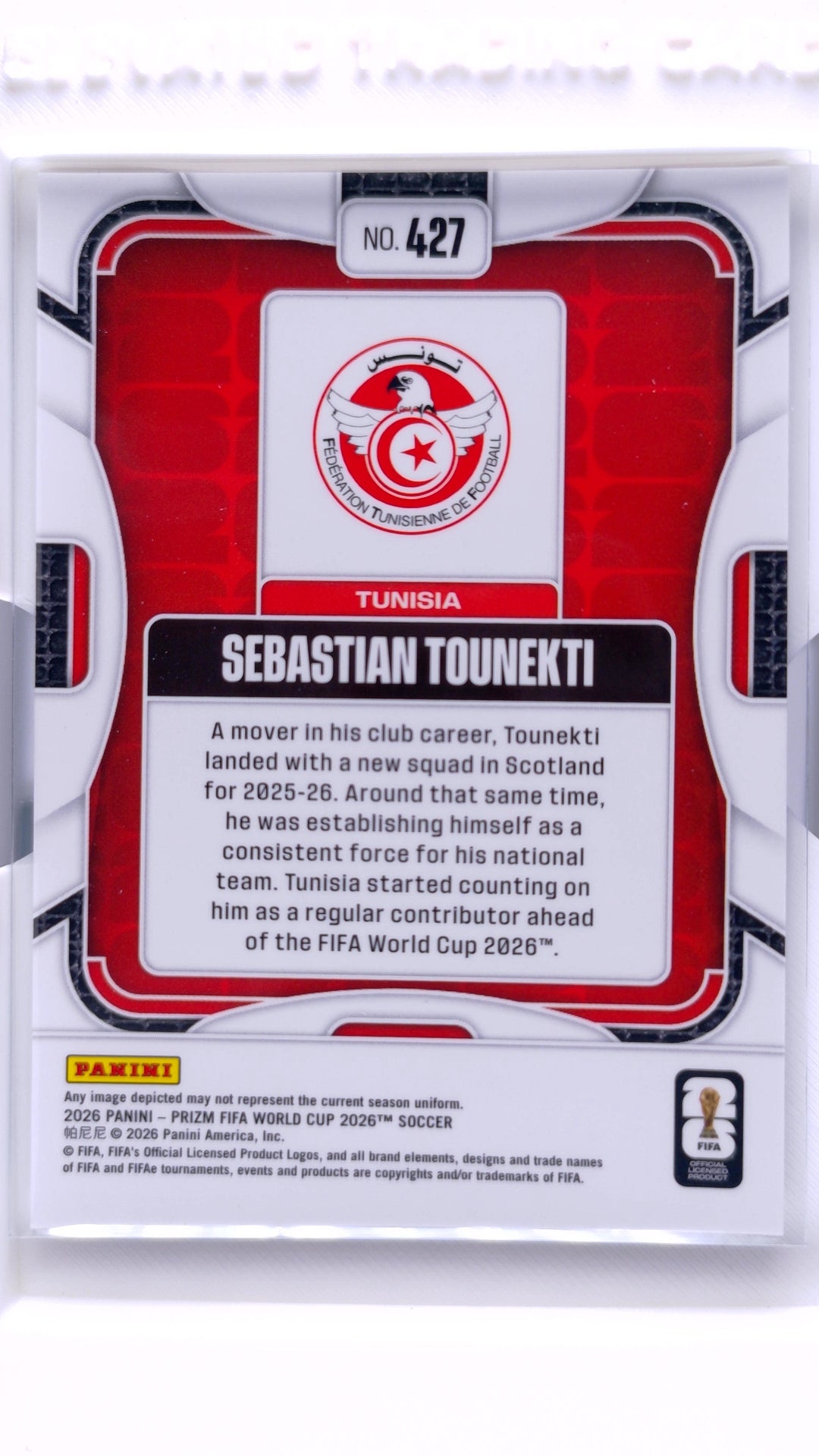 #427 Sebastian Tounekti - back