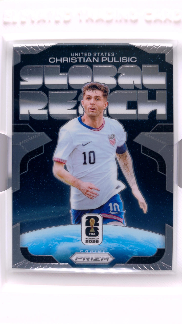 2026 Panini Prizm FIFA World Cup Soccer Christian Pulisic #25 Global Reach — Front