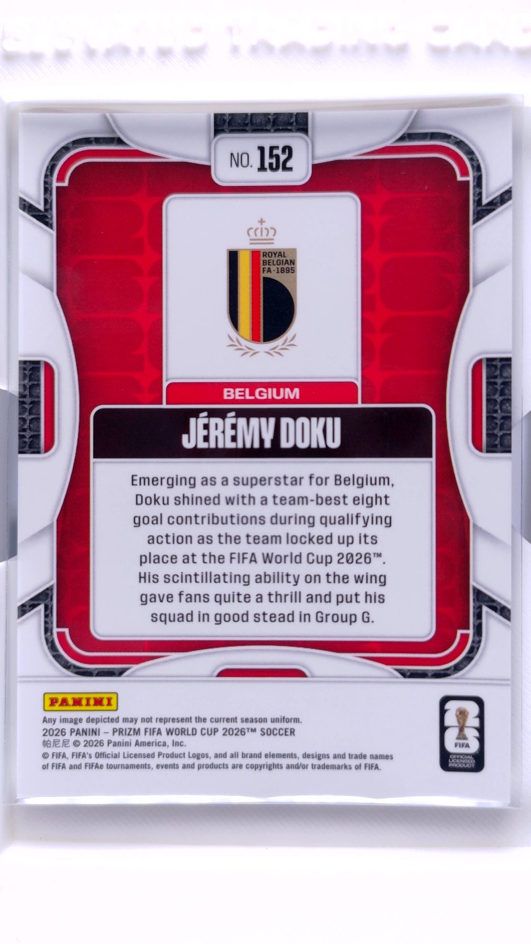 #152 Jeremy Doku - back