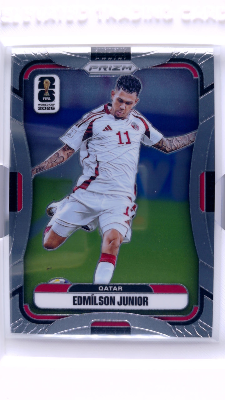 2026 Panini Prizm FIFA World Cup Soccer Edmilson Junior #375 — Front
