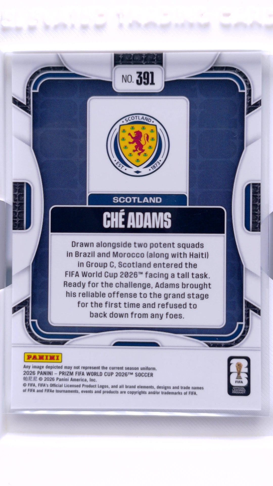 #391 Che Adams - back