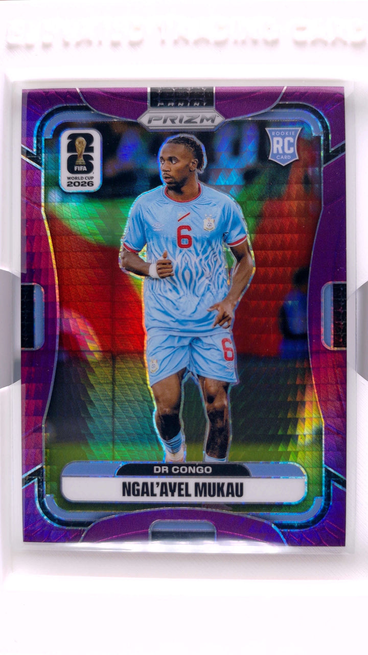 2026 Panini Prizm FIFA World Cup Soccer Ngal'ayel Mukau #463 #196/299 — Front
