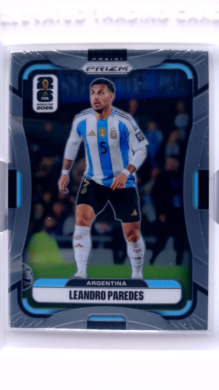 2026 Panini Prizm FIFA World Cup Soccer Leandro Paredes #7 — Front