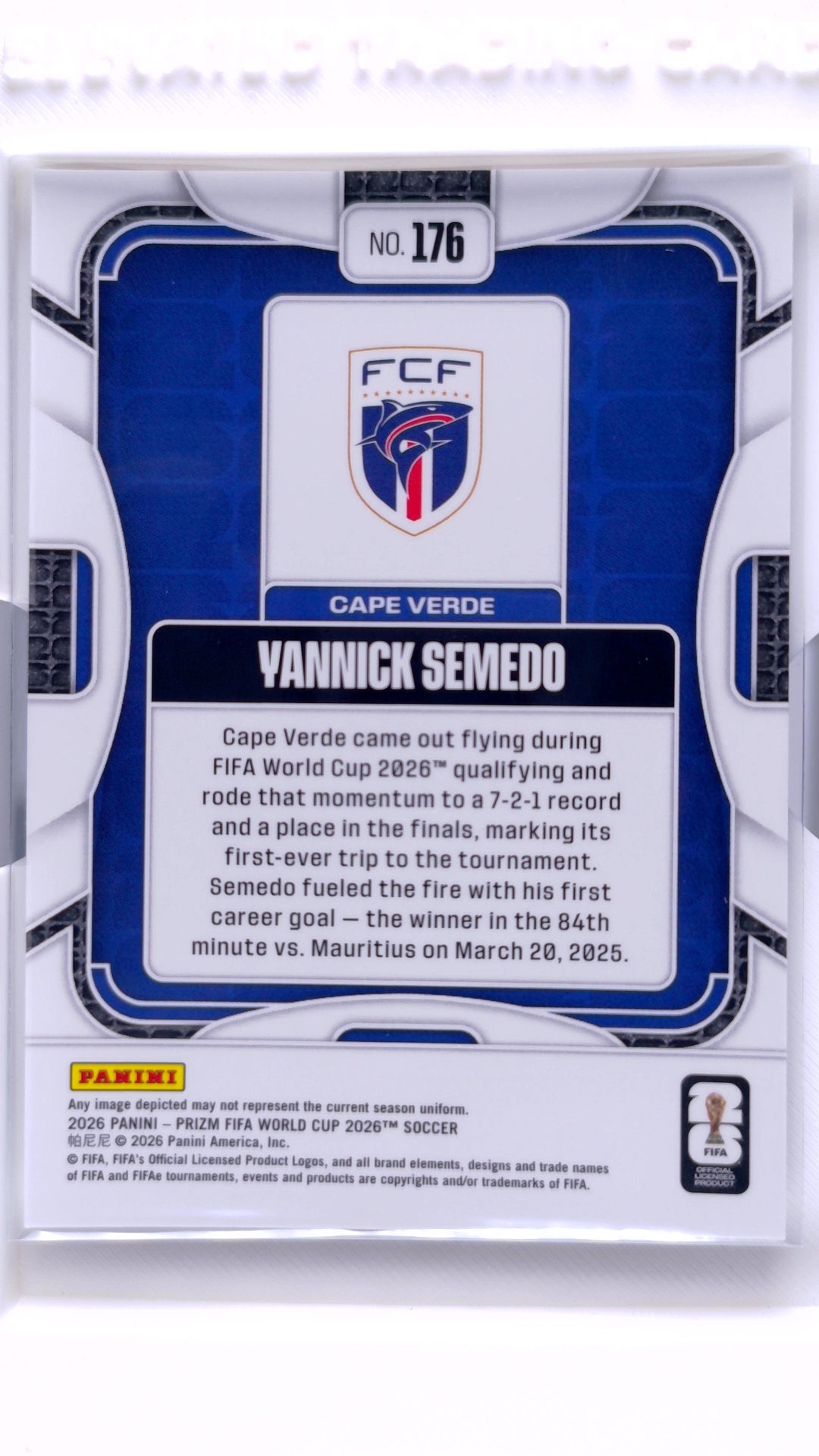 #176 Yannick Semedo - back
