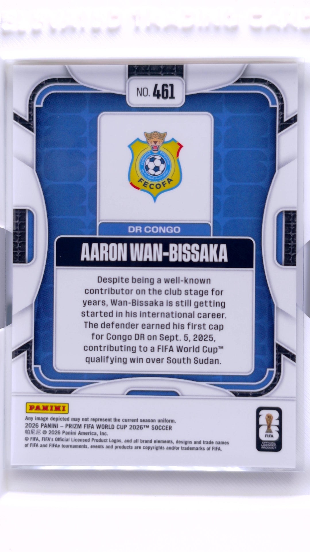#461 Aaron Wan-Bissaka - back