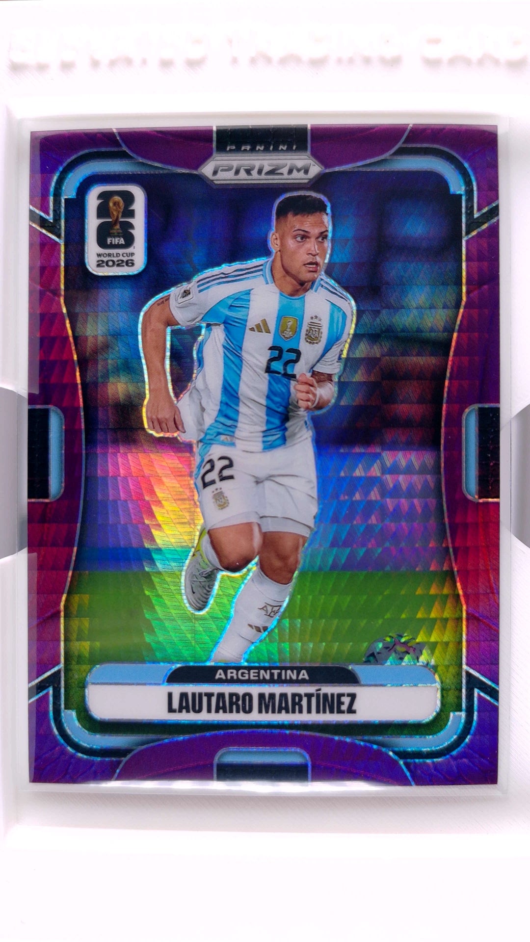 #9 Lautaro Martinez Purple Hyper #104/299 - front