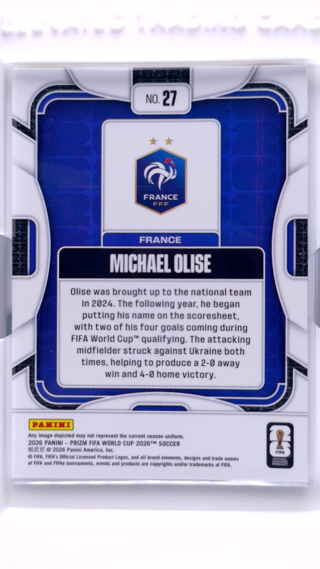 #27 Michael Olise - back