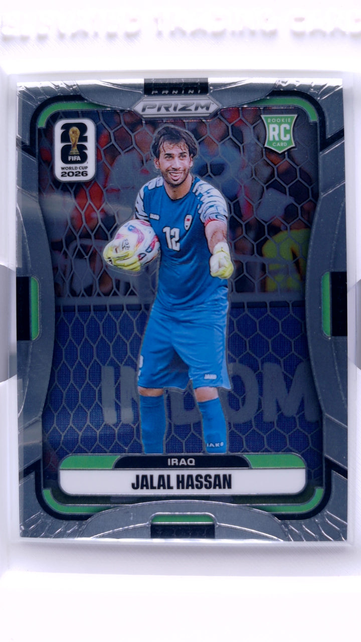 2026 Panini Prizm FIFA World Cup Soccer Jalal Hassan #460 — Front