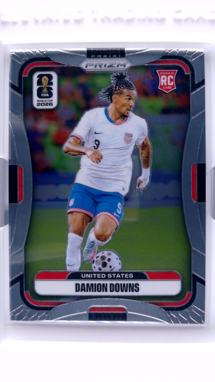 2026 Panini Prizm FIFA World Cup Soccer Damion Downs #436 — Front