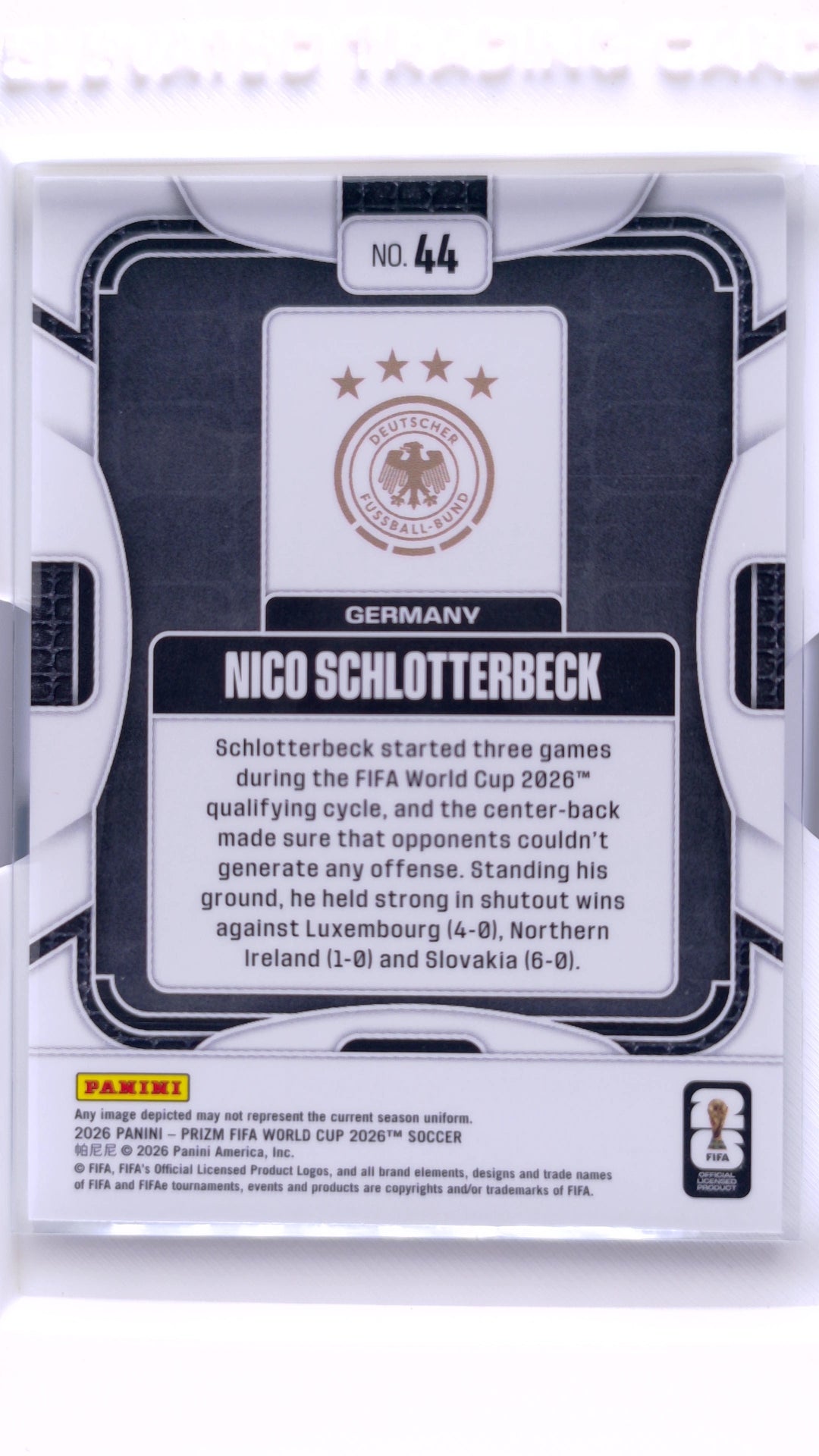 #44 Nico Schlotterbeck - back
