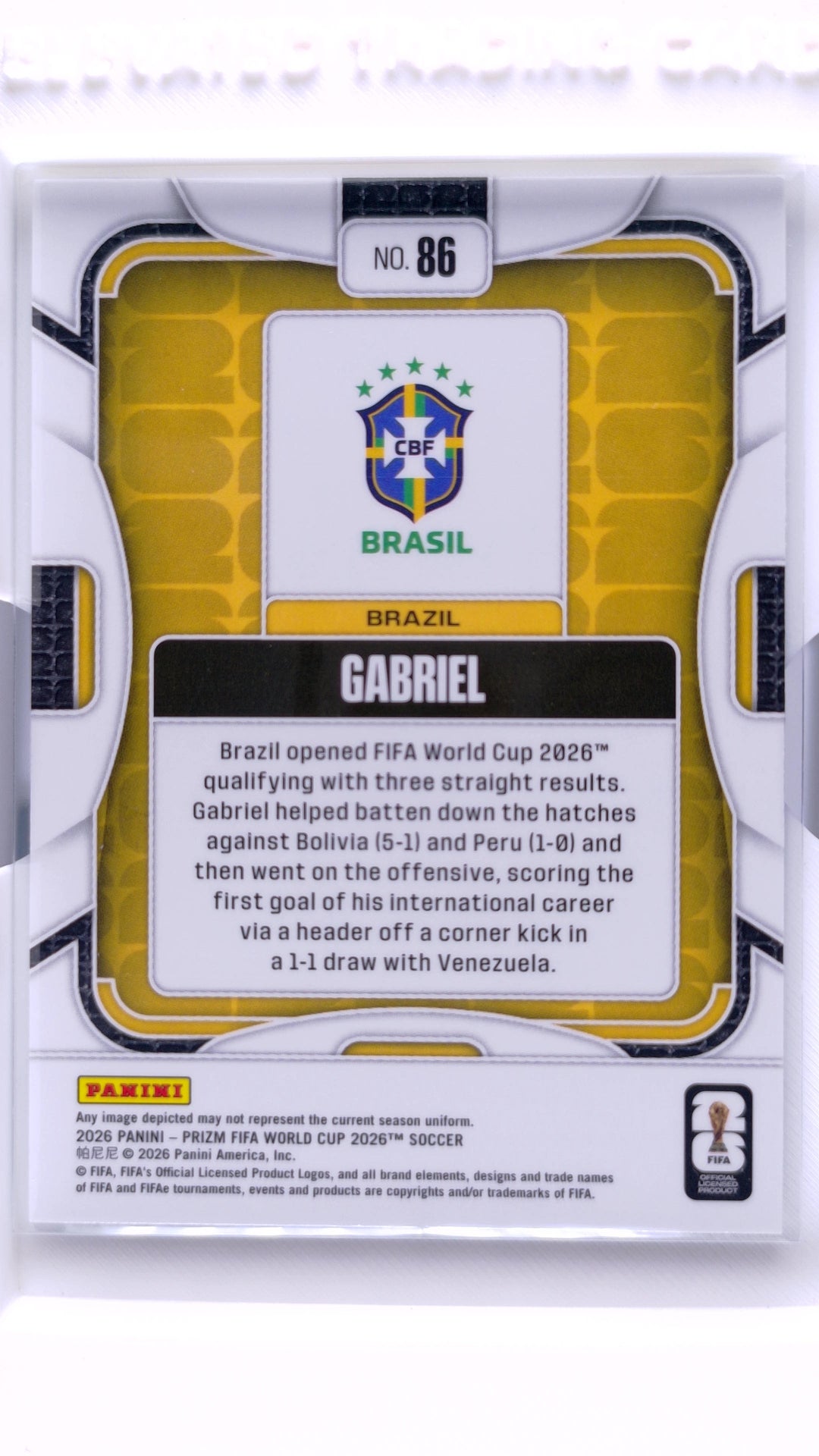 #86 Gabriel - back