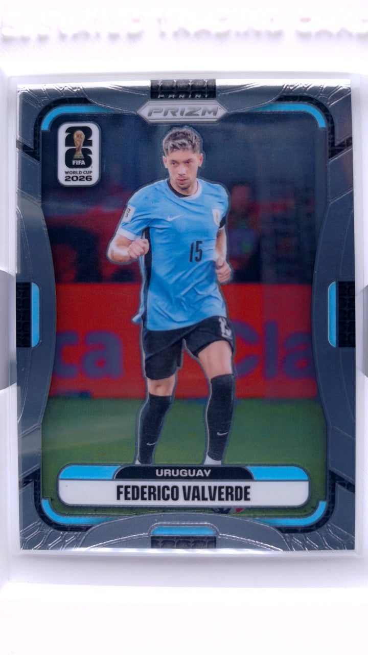 2026 Panini Prizm FIFA World Cup Soccer Federico Valverde #122 — Front