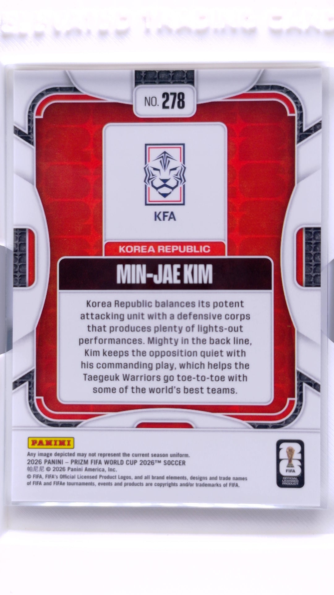 #278 Min-jae Kim - back