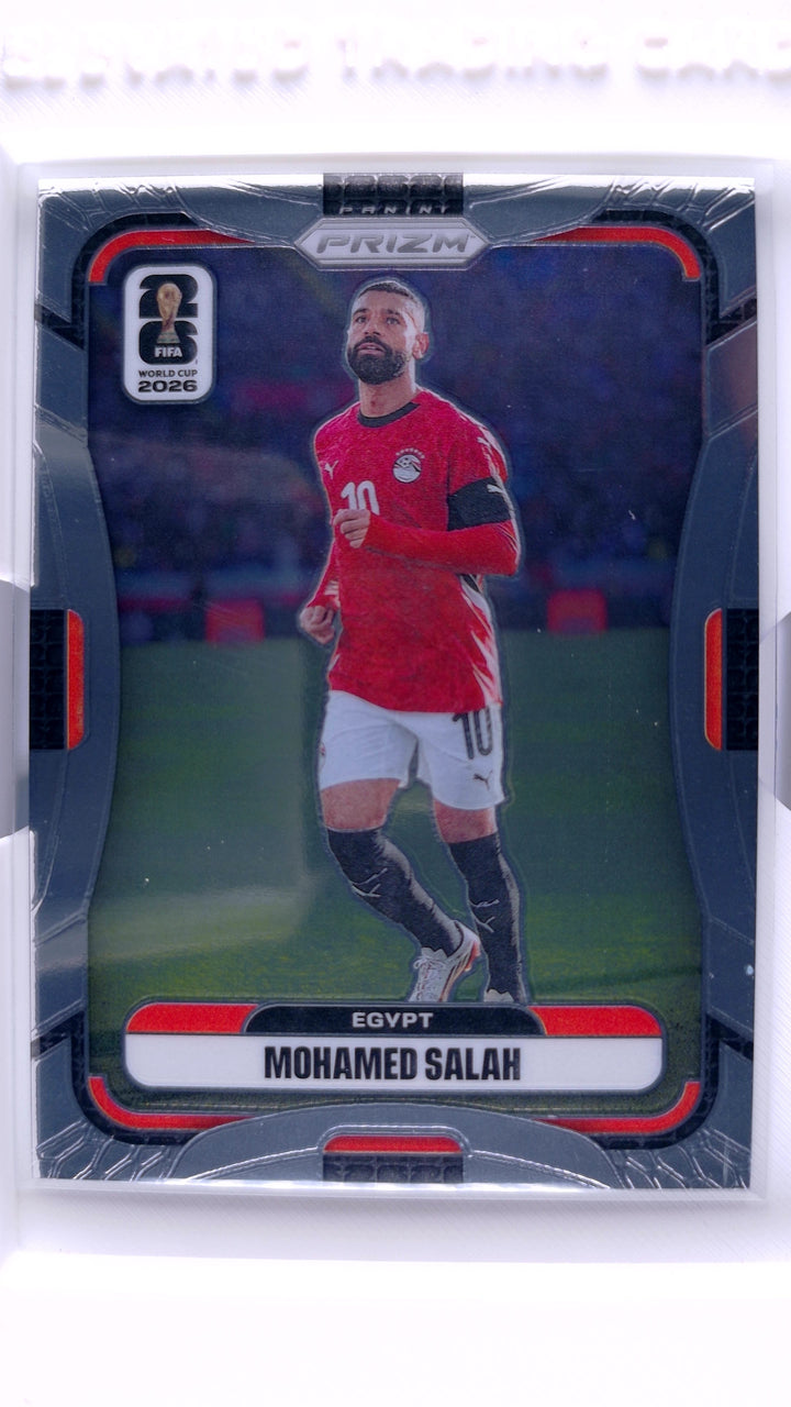 2026 Panini Prizm FIFA World Cup Soccer Mohamed Salah #220 — Front