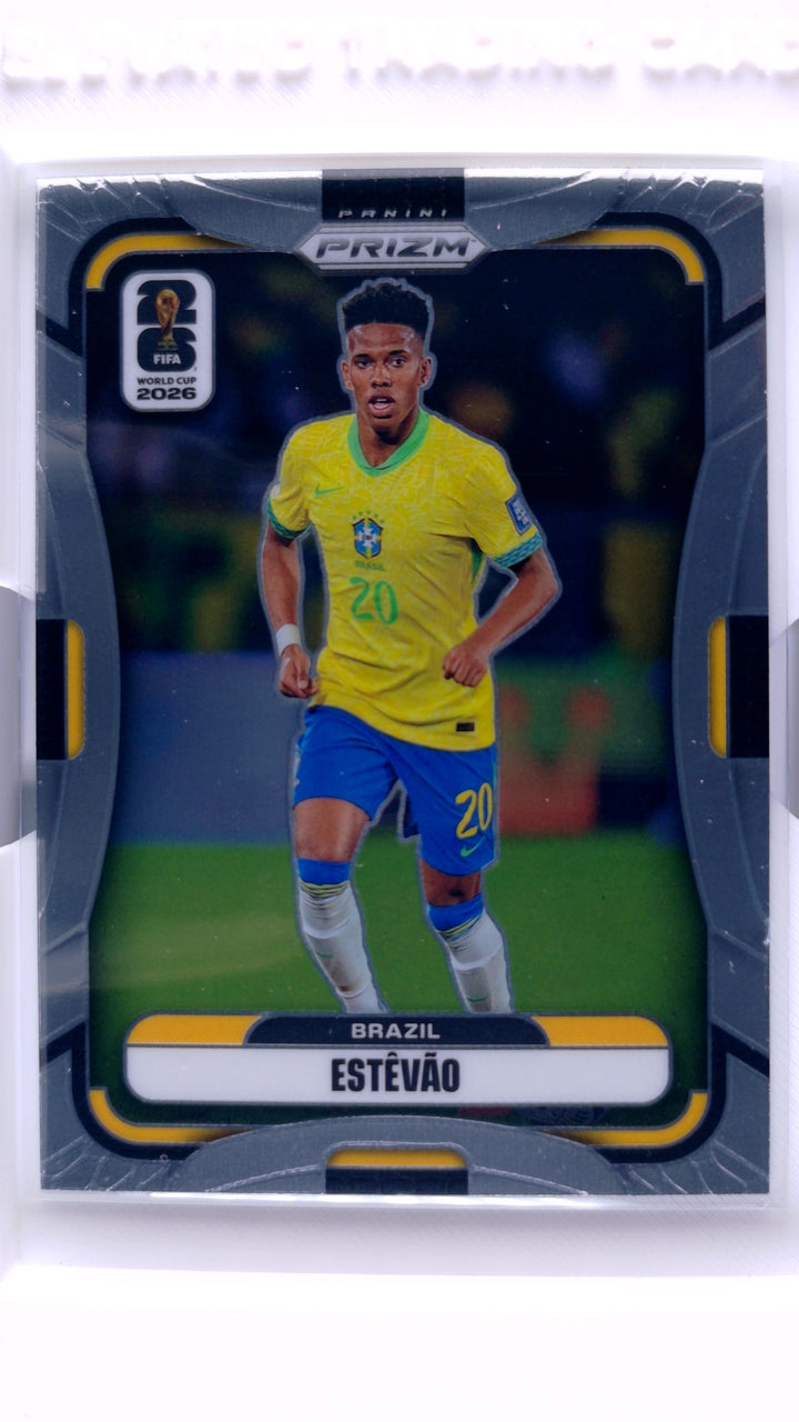 2026 Panini Prizm FIFA World Cup Soccer Estevao #87 — Front
