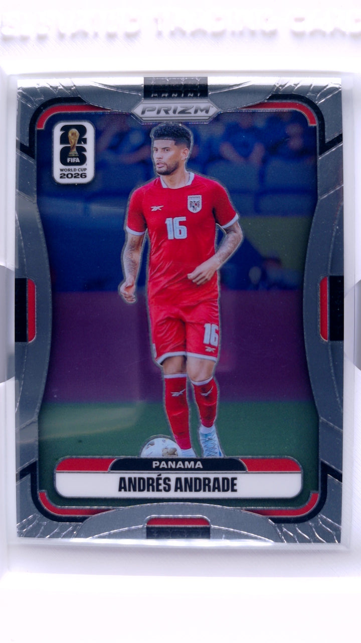2026 Panini Prizm FIFA World Cup Soccer Andres Andrade #341 — Front