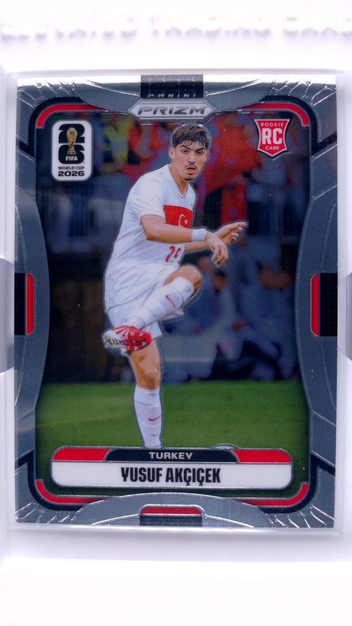 2026 Panini Prizm FIFA World Cup Soccer Yusuf Akcicek #491 — Front