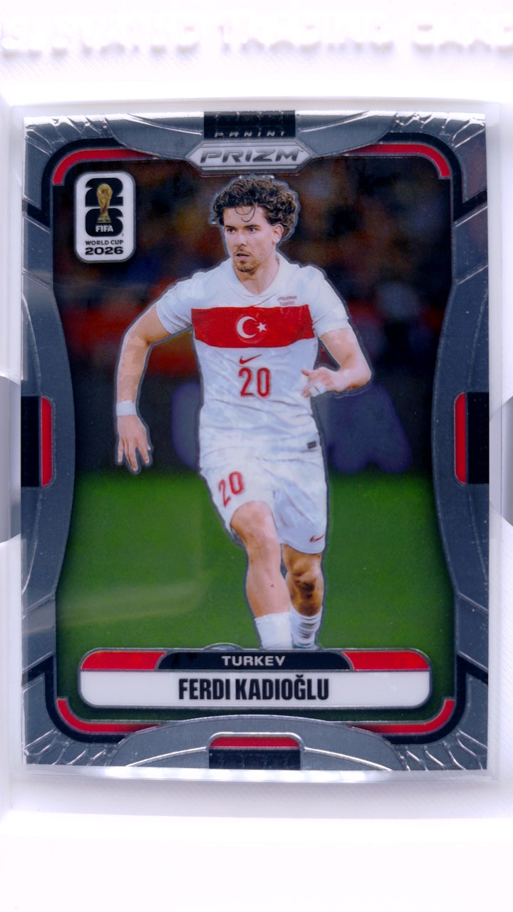2026 Panini Prizm FIFA World Cup Soccer Ferdi Kadioglu #492 — Front