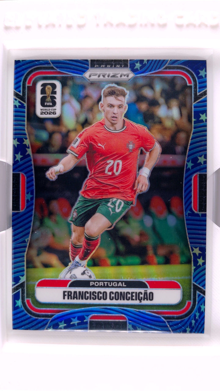 2026 Panini Prizm FIFA World Cup Soccer Francisco Conceicao #356 Old Glory #85/94 — Front