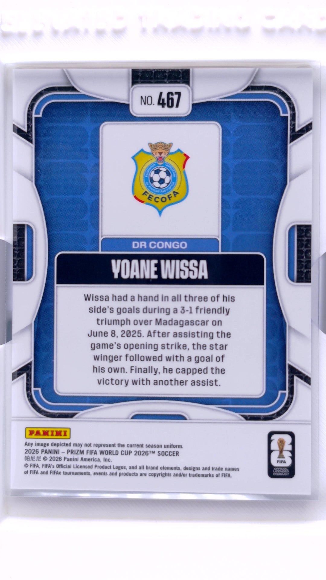 #467 Yoane Wissa - back