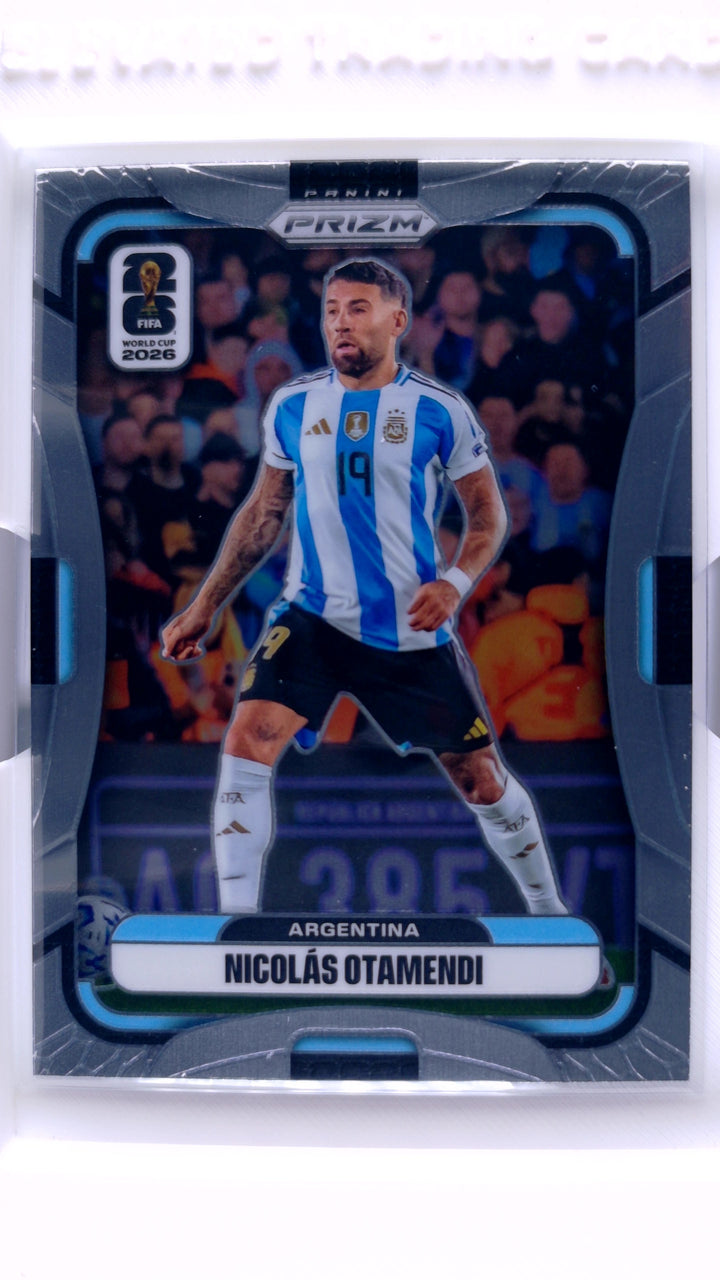 2026 Panini Prizm FIFA World Cup Soccer Nicolas Otamendi #12 — Front