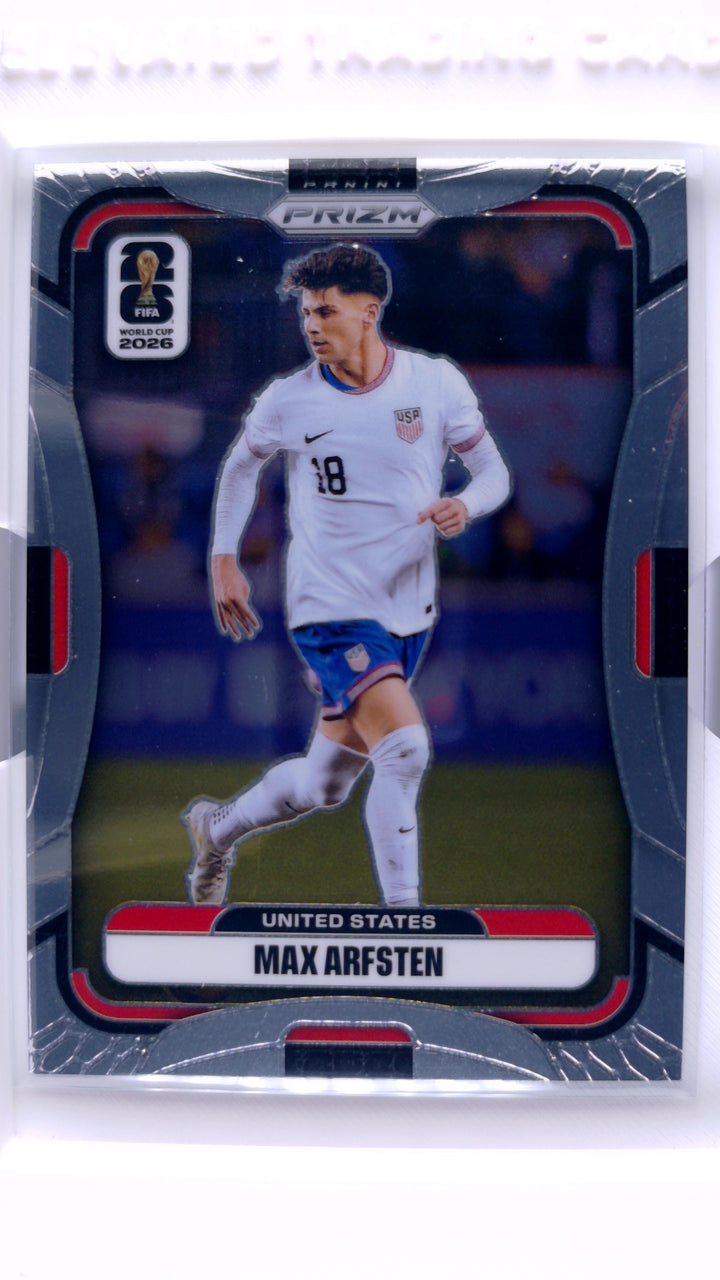 2026 Panini Prizm FIFA World Cup Soccer Max Arfsten #441 — Front