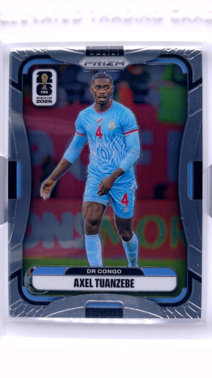 2026 Panini Prizm FIFA World Cup Soccer Axel Tuanzebe #466 — Front
