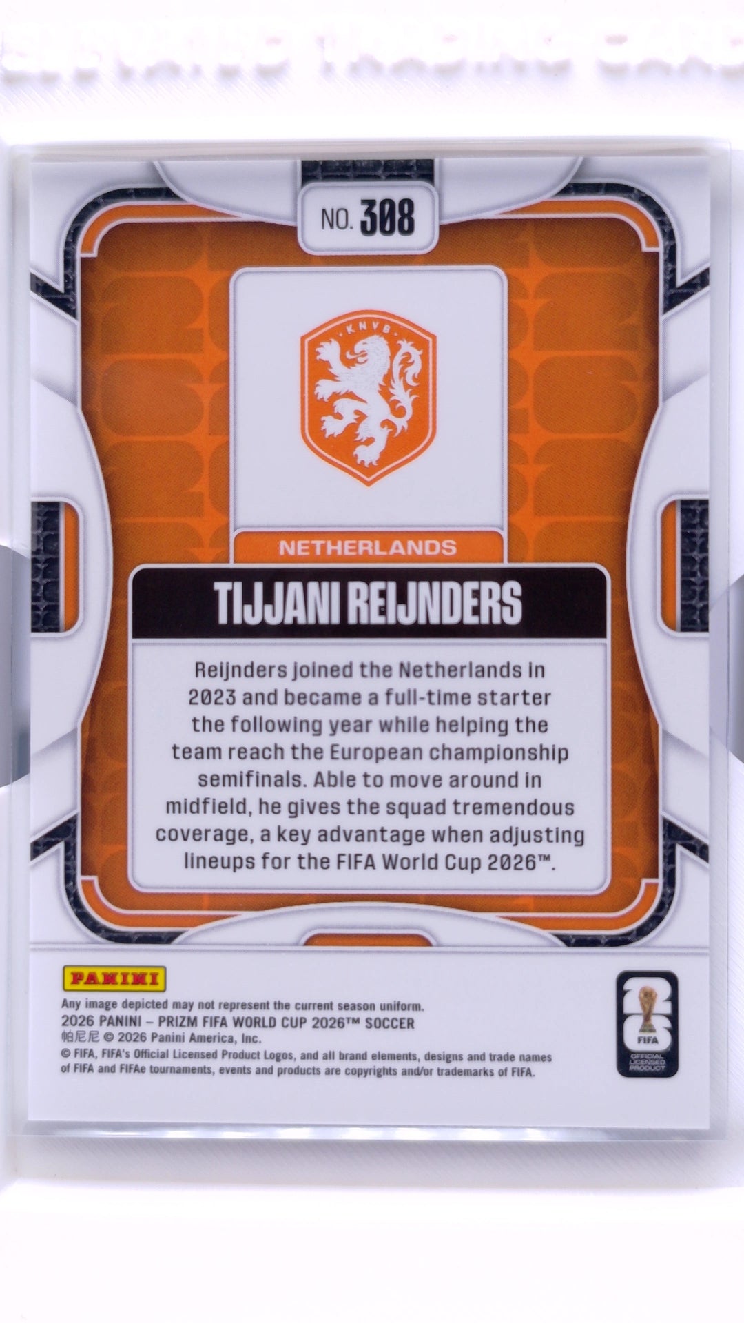 #308 Tijjani Reijnders - back