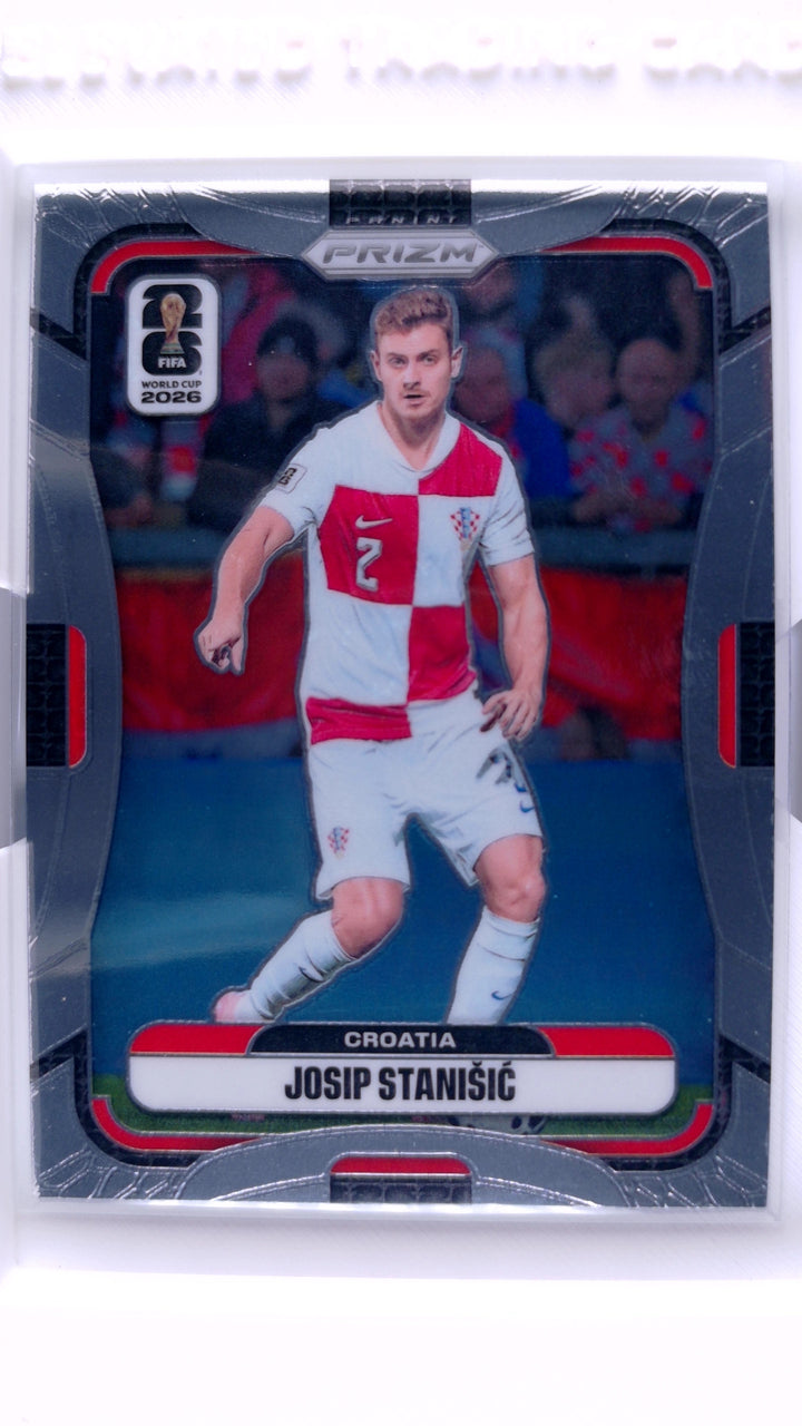2026 Panini Prizm FIFA World Cup Soccer Josip Stanisic #198 — Front