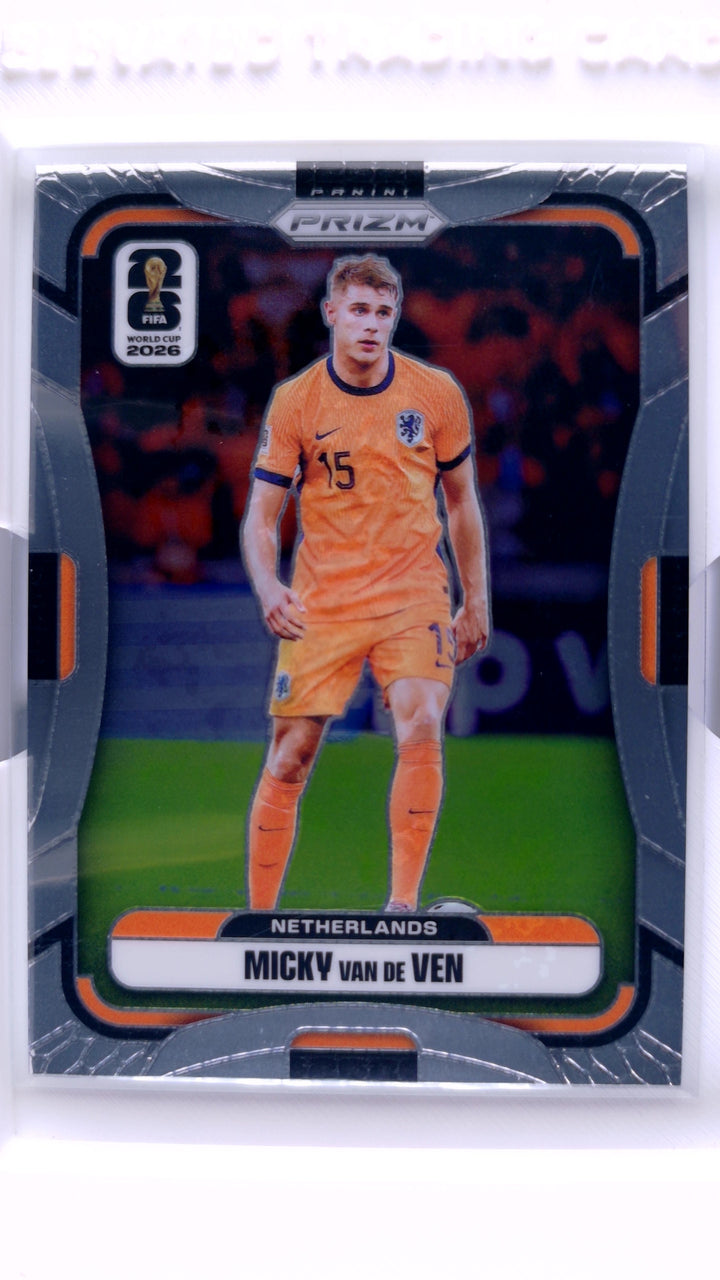 2026 Panini Prizm FIFA World Cup Soccer Micky van de Ven #316 — Front