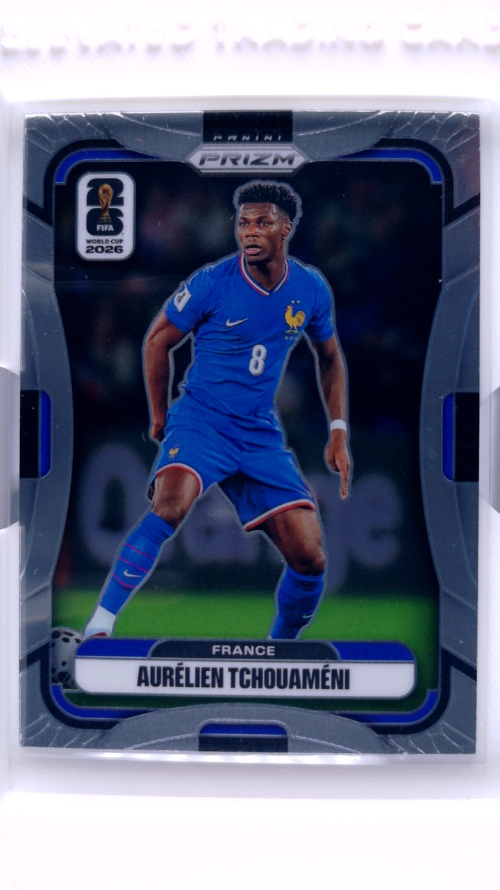 2026 Panini Prizm FIFA World Cup Soccer Aurelien Tchouameni #29 — Front