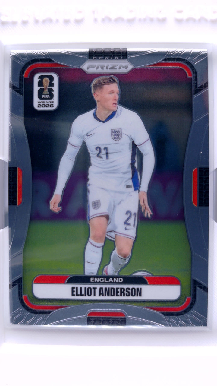 2026 Panini Prizm FIFA World Cup Soccer Elliot Anderson #104 — Front