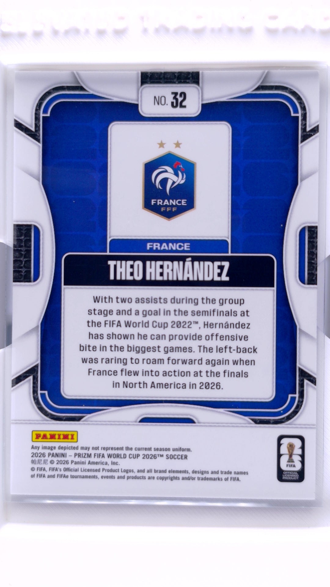 #32 Theo Hernandez - back
