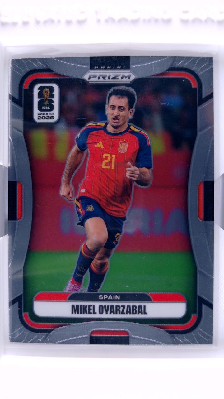 2026 Panini Prizm FIFA World Cup Soccer Mikel Oyarzabal #75 — Front