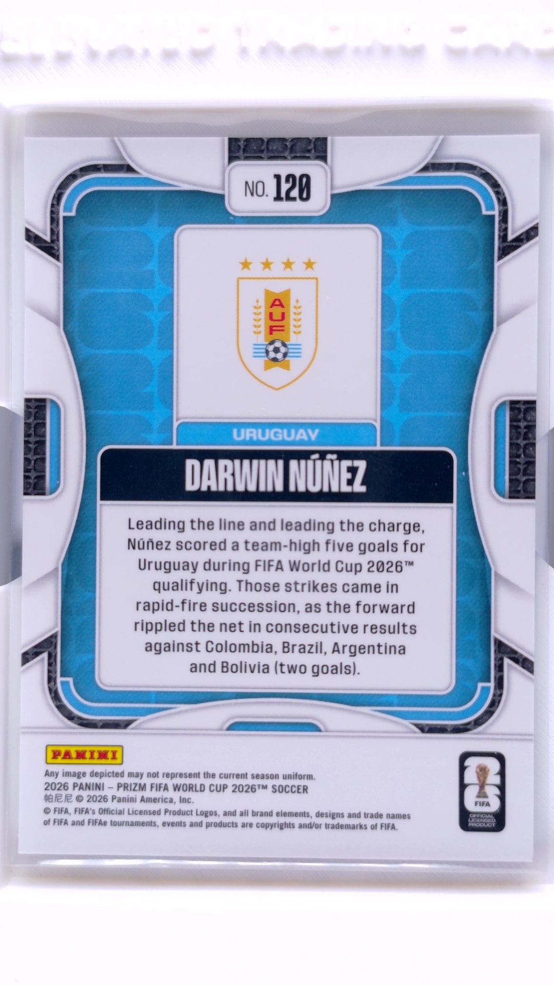 #120 Darwin Nunez - back