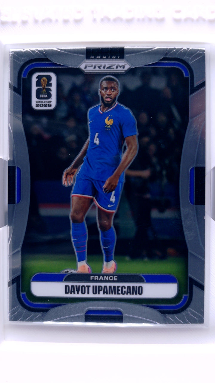 2026 Panini Prizm FIFA World Cup Soccer Dayot Upamecano #39 — Front