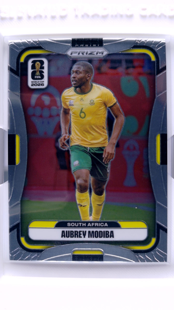 2026 Panini Prizm FIFA World Cup Soccer Aubrey Modiba #411 — Front