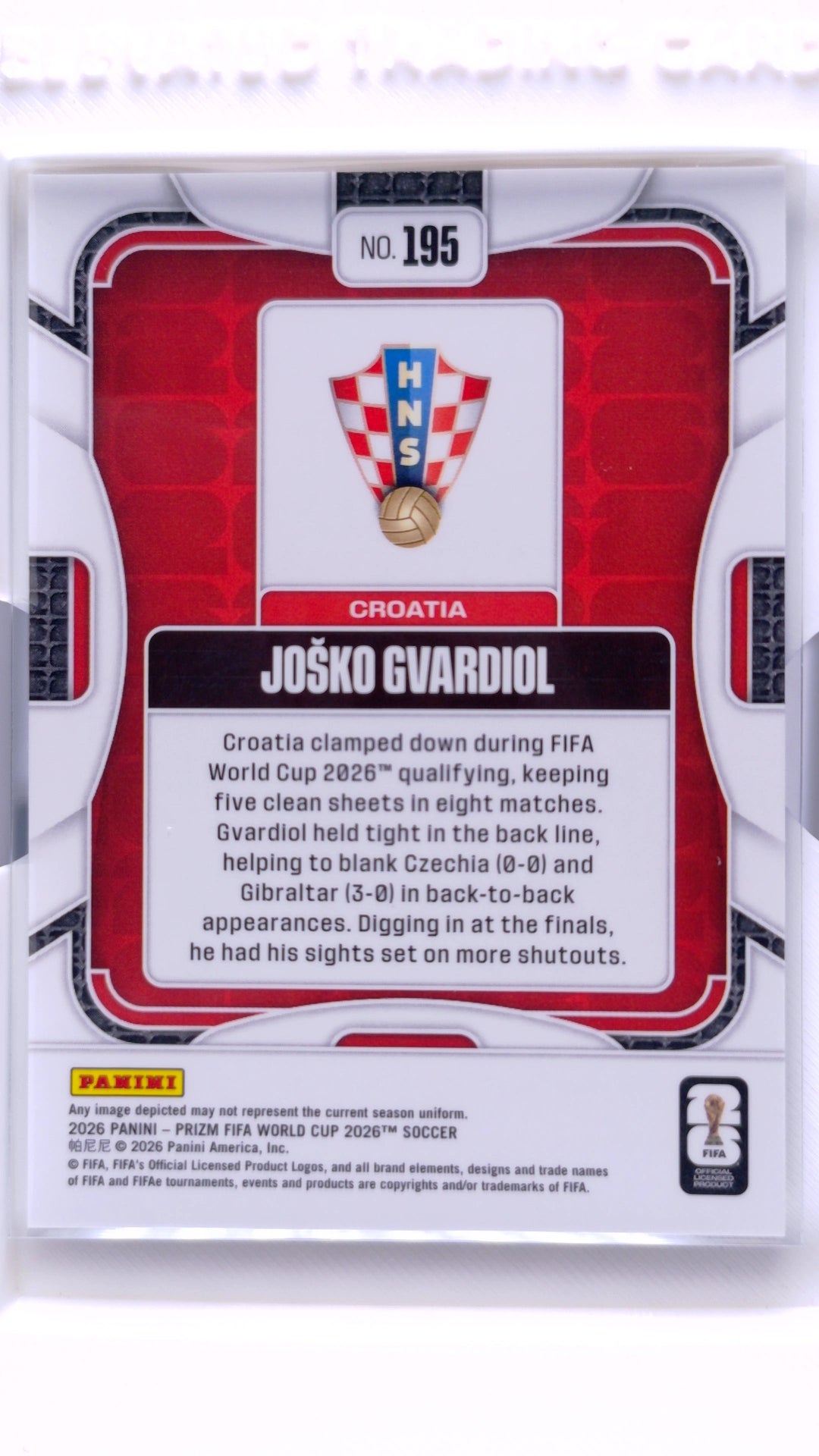 #195 Josko Gvardiol - back