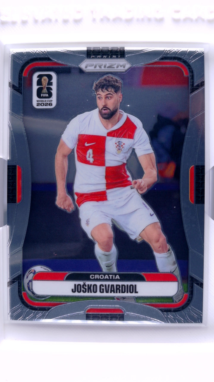 2026 Panini Prizm FIFA World Cup Soccer Josko Gvardiol #195 — Front
