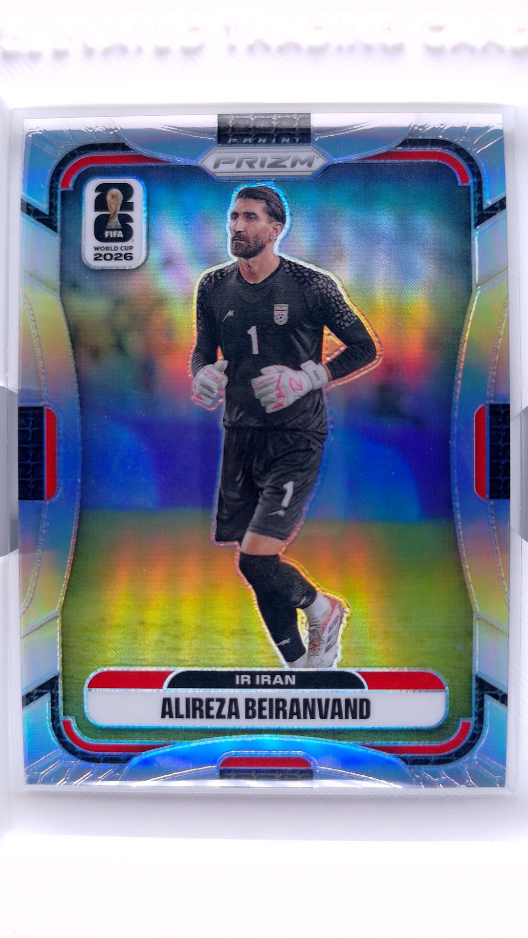 #244 Alireza Beiranvand Silver - front