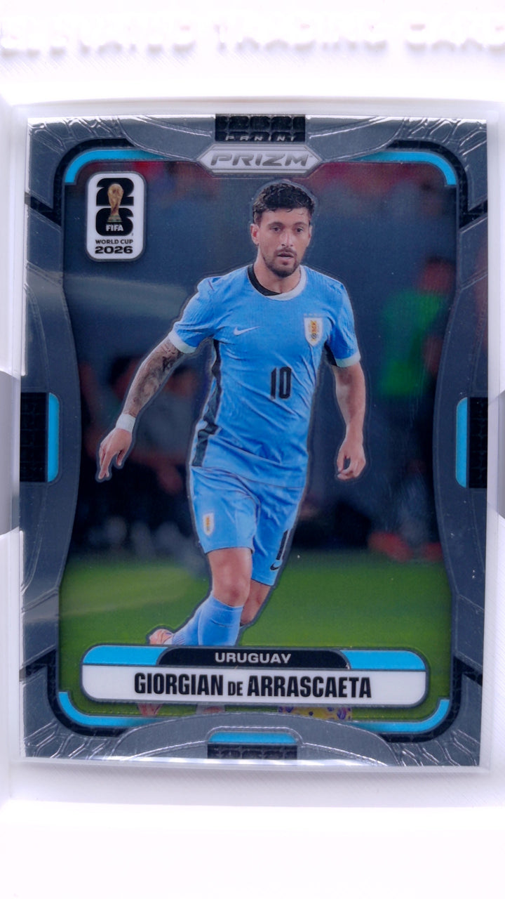 2026 Panini Prizm FIFA World Cup Soccer Giorgian de Arrascaeta #127 — Front