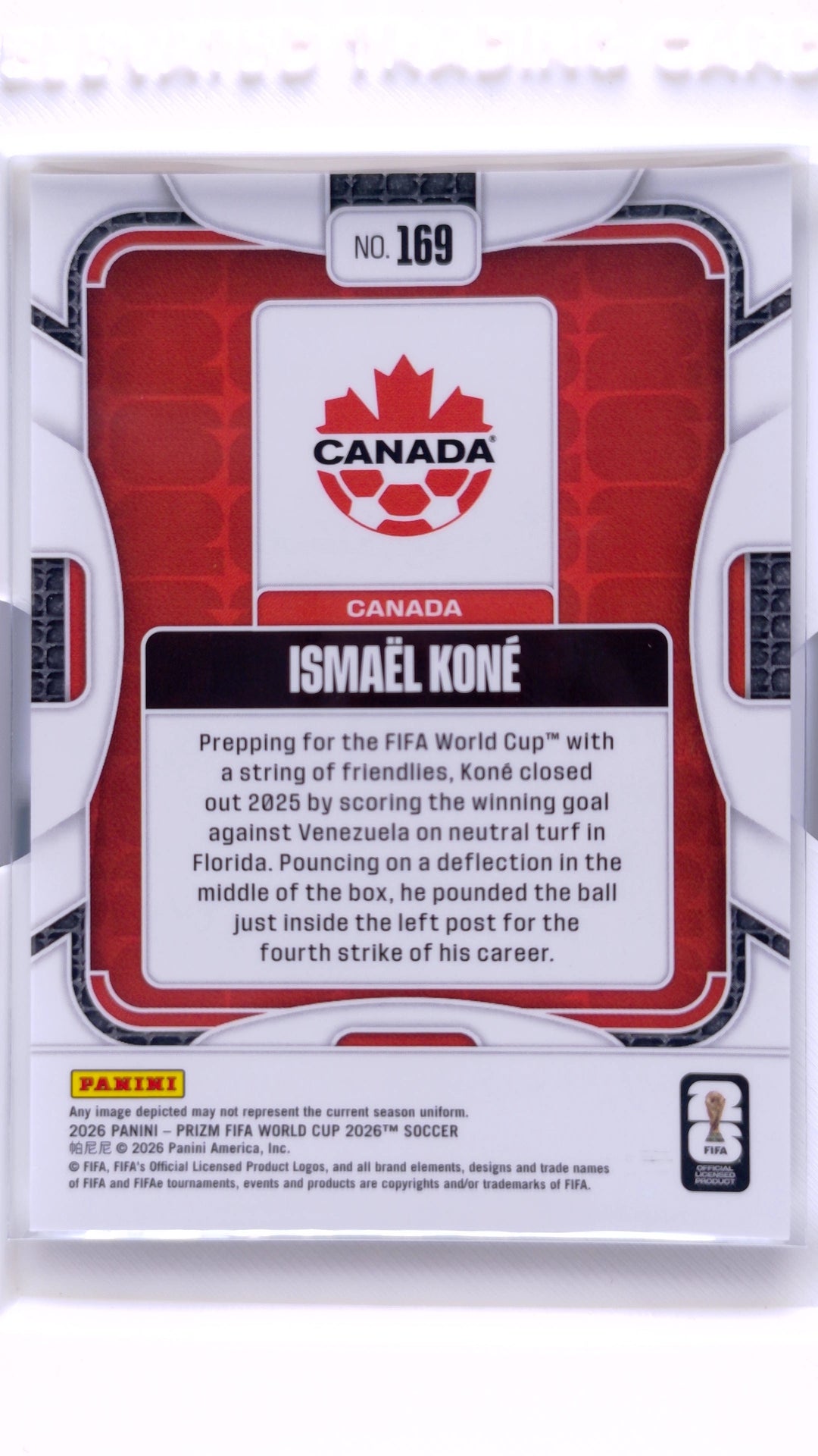 #169 Ismael Kone - back