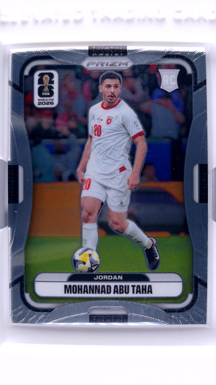 2026 Panini Prizm FIFA World Cup Soccer Mohannad Abu Taha #269 — Front