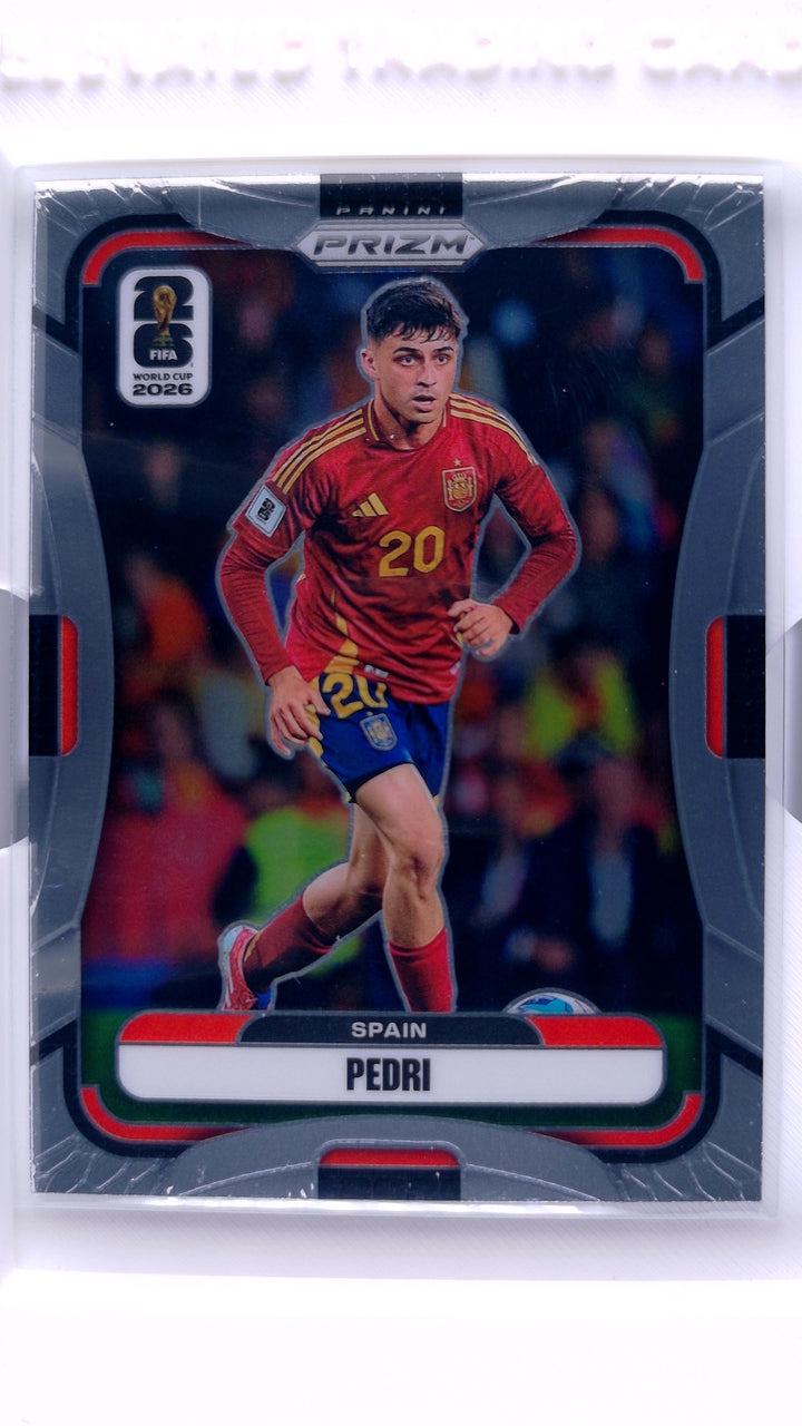 2026 Panini Prizm FIFA World Cup Soccer Pedri #80 — Front