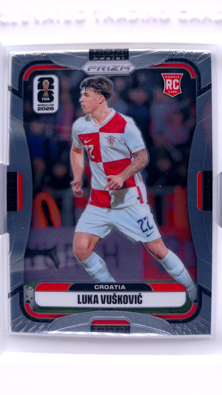 2026 Panini Prizm FIFA World Cup Soccer Luka Vuskovic #192 — Front