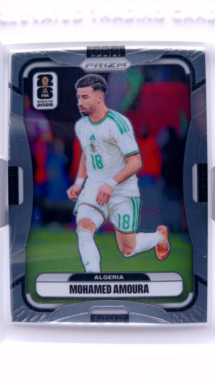 2026 Panini Prizm FIFA World Cup Soccer Mohamed Amoura #134 — Front